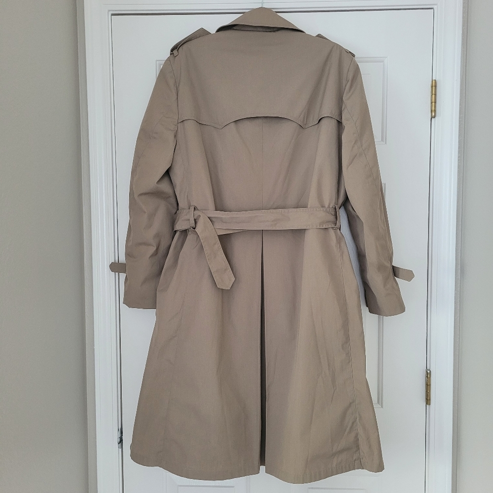 Tailored trench coat
